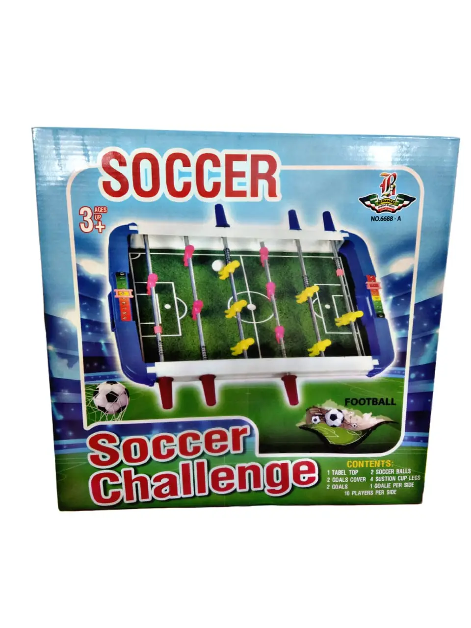 Soccer Challenge Game - Mini Football Table