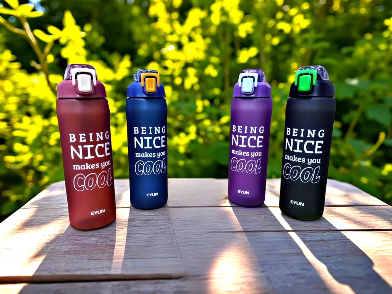 image of زجاجه EYUN بغطاء عادي  1000 ML