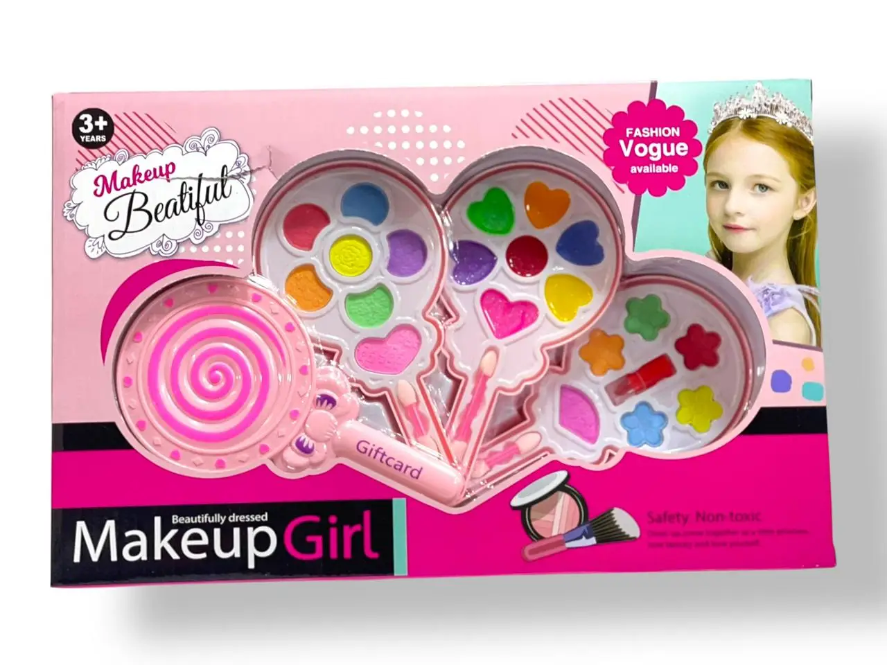 علبة مكياج علي شكل لولي بوب