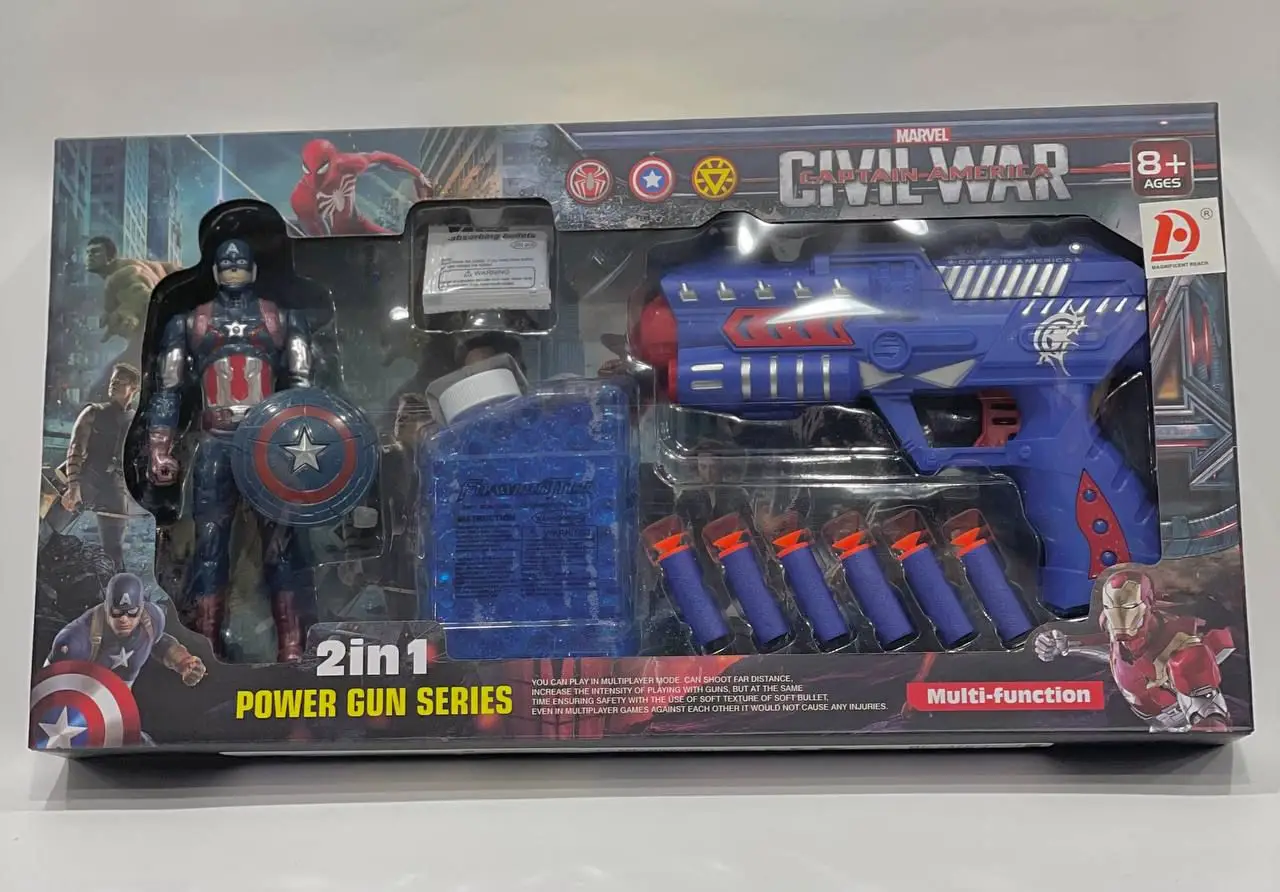 مدفع جيل+شخصية Airon man