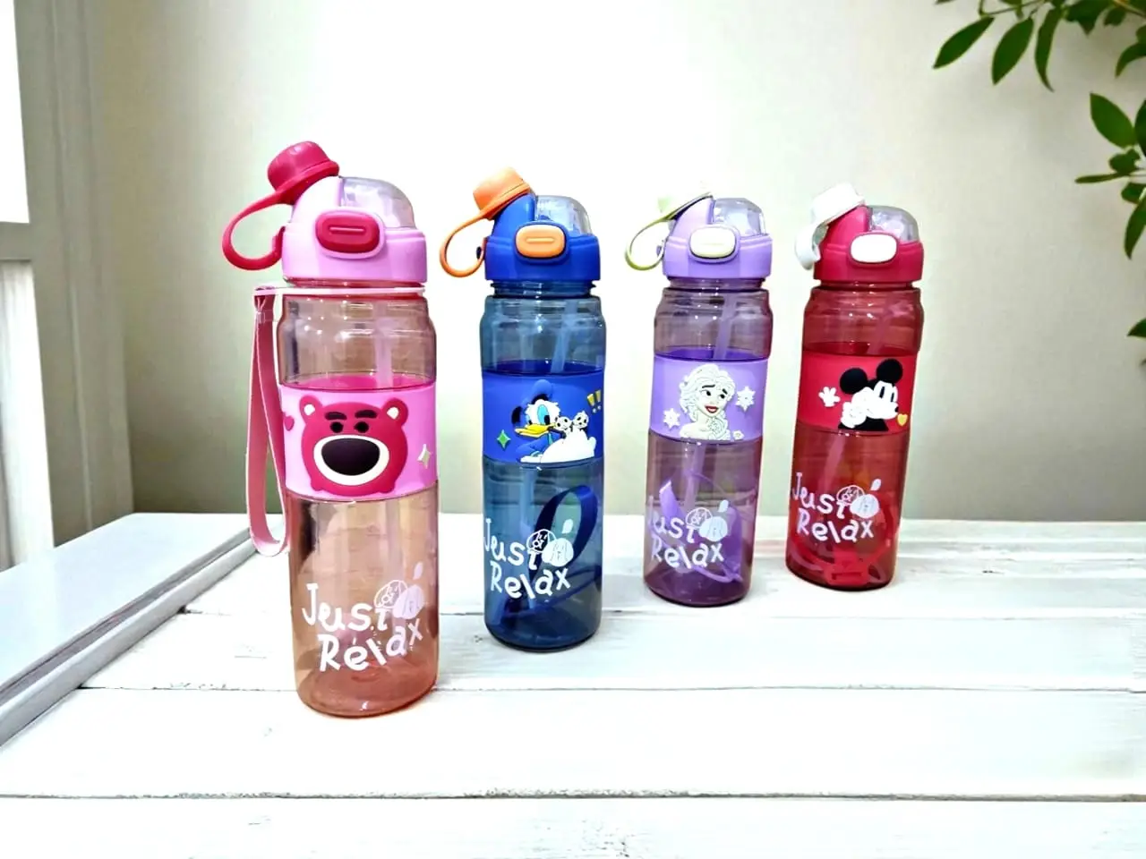 زجاجه بـ 2 غطاء شاليموه + عادي  900 ML