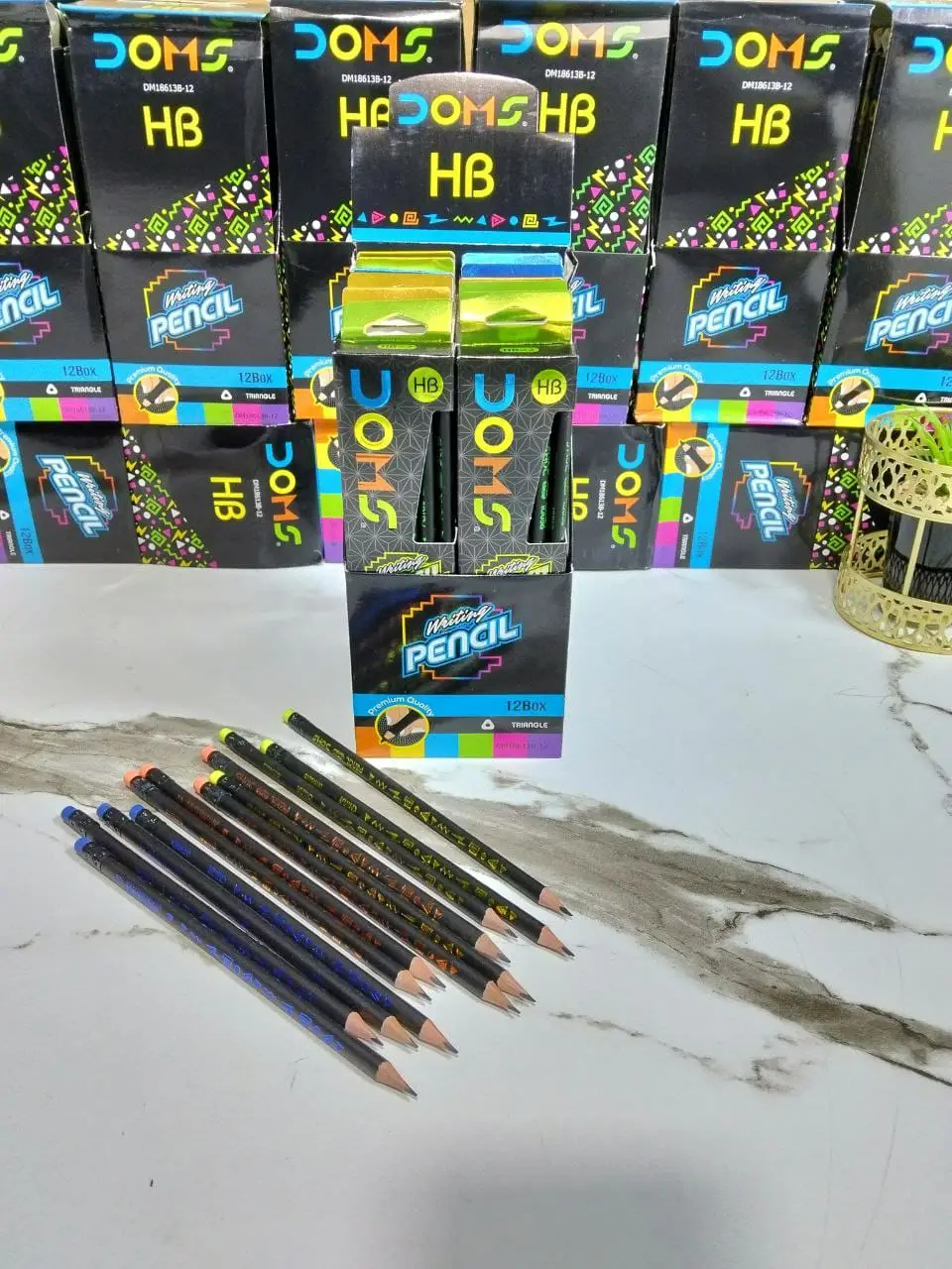 علبة اقلام رصاص دومز  12 قطعة - كود 89