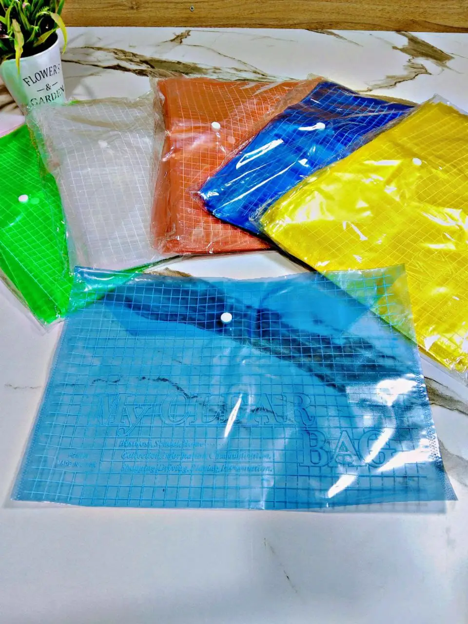 ( عرض ) 6 قطعة حافظة اوراق كبسولة خفيف