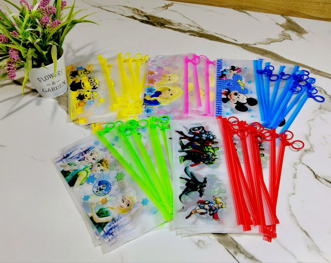 ( عرض ) 6 قطعة مقلمة بلاستيك سوستة - كود 85