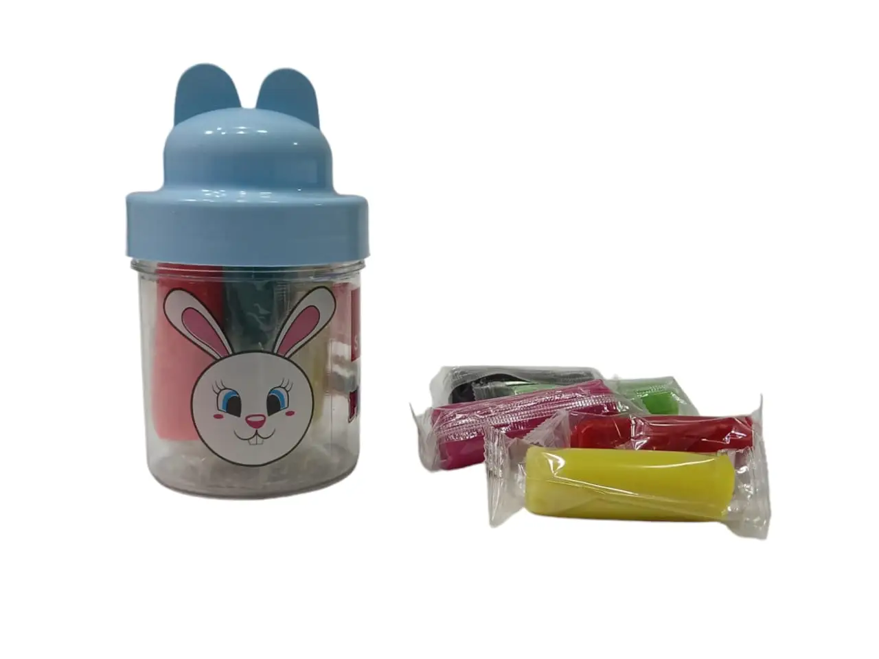 معجون اطفال ارنب 5 قطع (عرض) 2 علبة