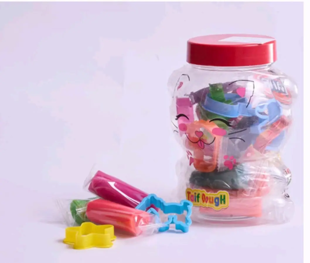 معجون اطفال باندا 7 قطع (عرض) 2 علبة